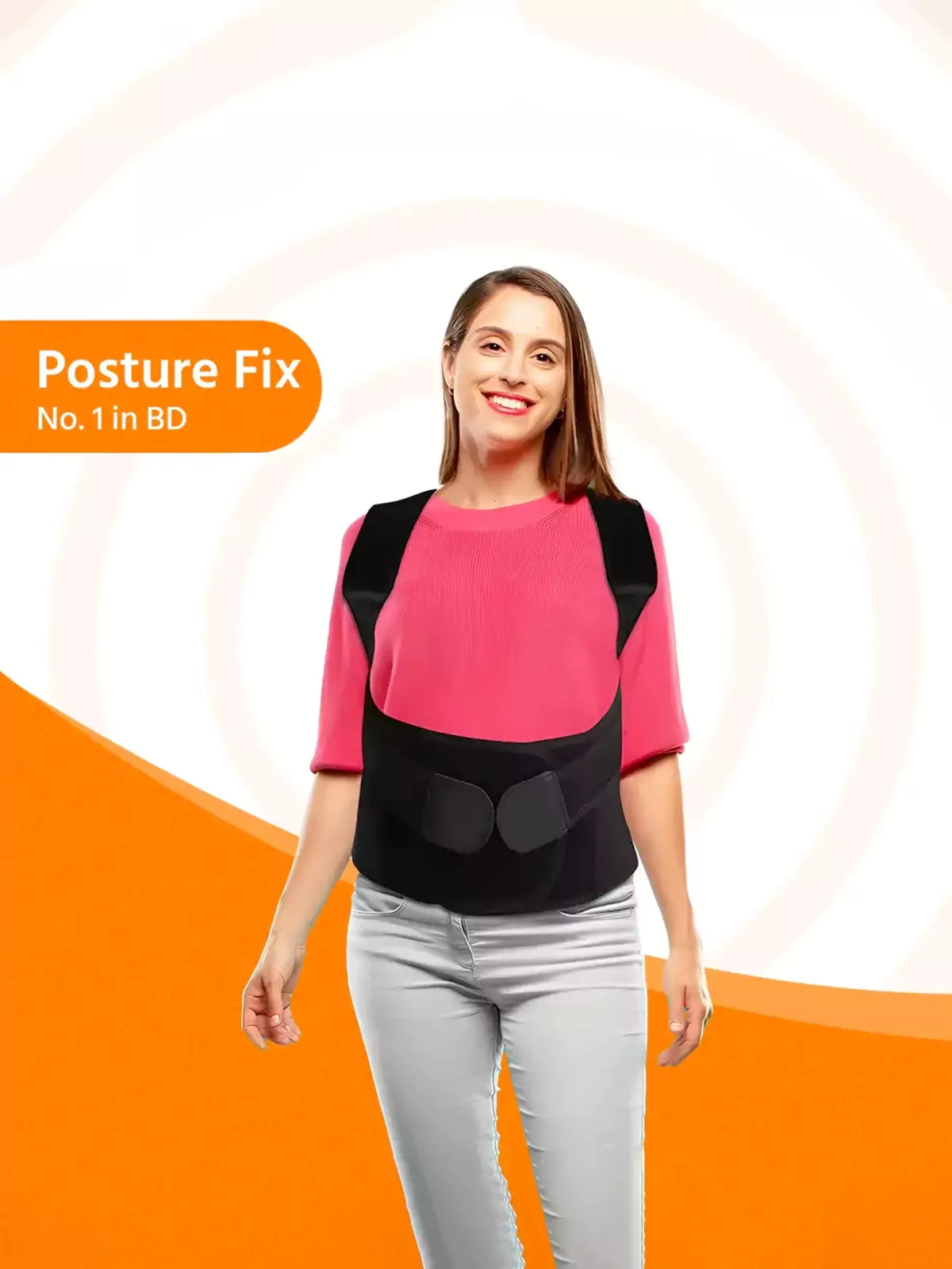 Adjustable Posture Corrector and Back Support Belt
