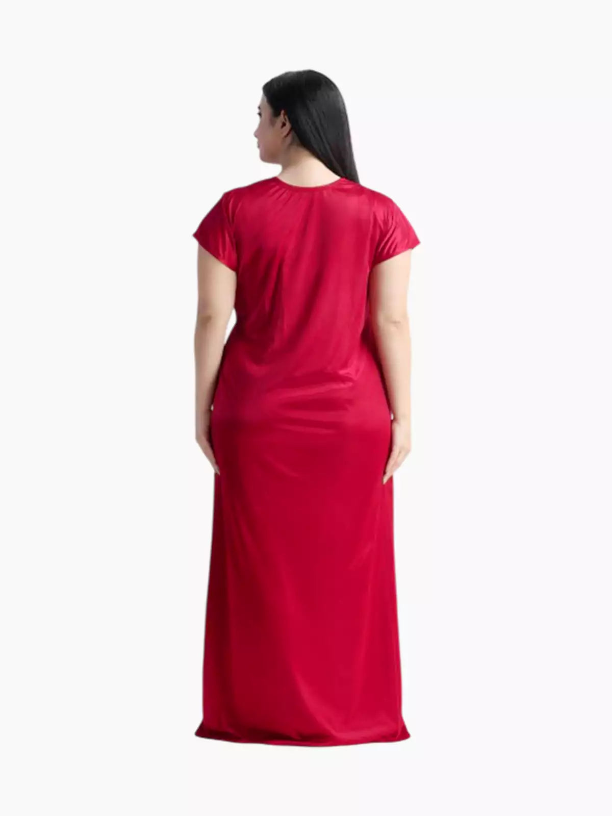 4-Part Maroon Premium Nightwear Combo