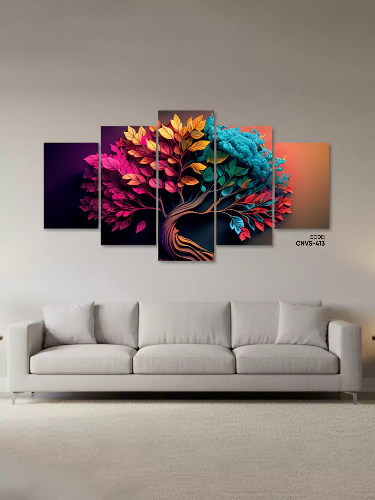 5 Part Wall Canvas | CNVS-413