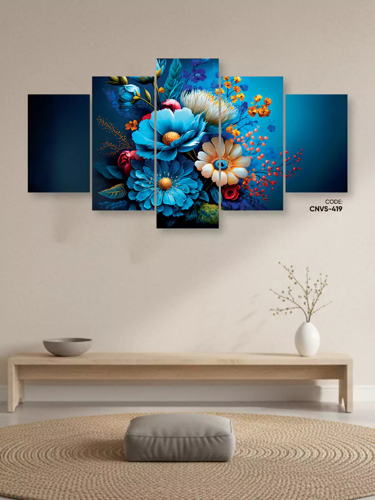 5 Part Wall Canvas | CNVS-419