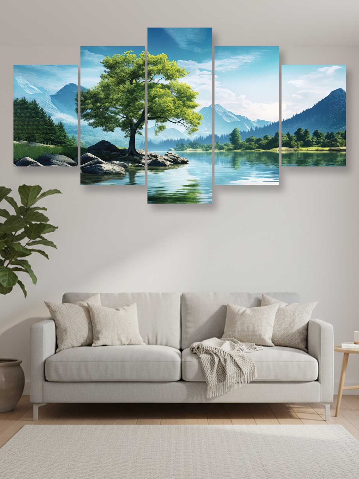 5 Part Wall Canvas | CNVS-433