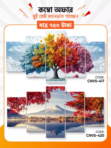 Canvas Combo - 66 । CNVS- 417, 420
