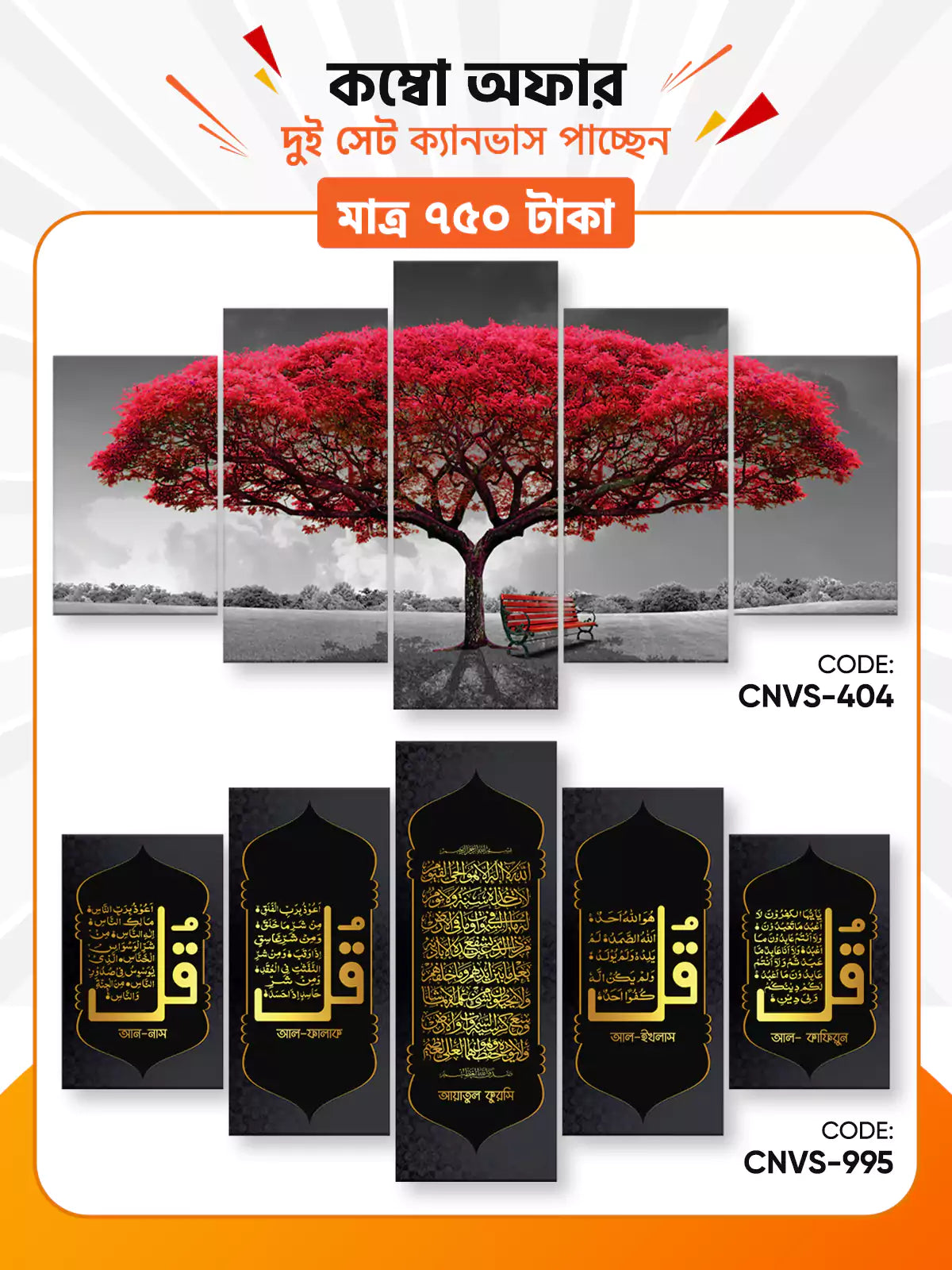 Canvas Combo - 05 । CNVS-404, 995